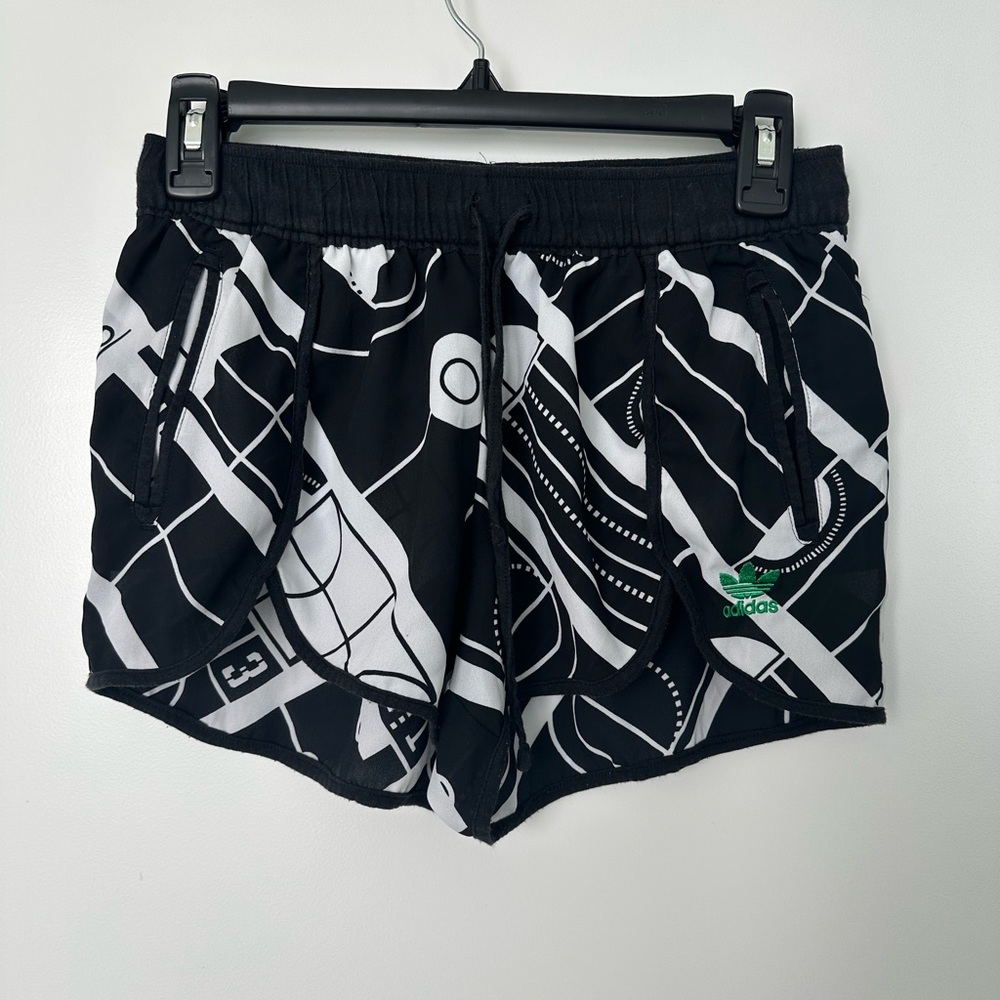 Adidas Monochrome Graphic Shorts